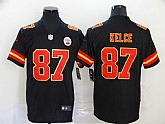 Nike Chiefs 87 Travis Kelce Black Vapor Untouchable Limited Jersey,baseball caps,new era cap wholesale,wholesale hats